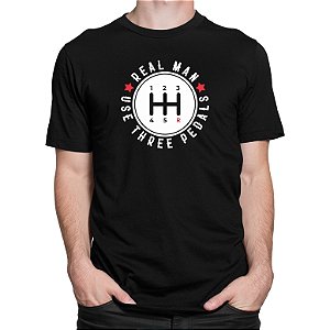Camiseta Câmbio Manual Real Men