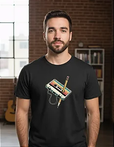 Camiseta Fita Cassete