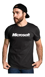 Camiseta Microsoft Logo