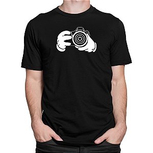 Camiseta Mickey Fotógrafo