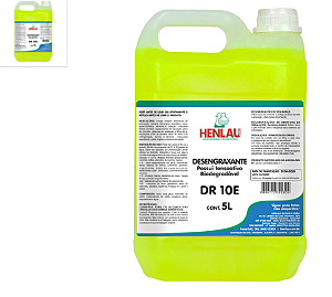 HENLAU DR10EE  DESENGRAXANTE INDUSTRIAL 5L