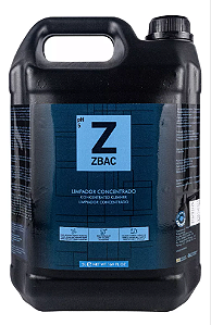 LIMPADOR CONCENTRADO ZBAC EASYTECH 5LTS