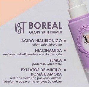 Bruna Tavares BT Boreal Glow Skin Primer 40g - Maquiagem - Magazine Luiza