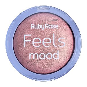 Blush Baked Marble Blush Feels Mood Cor 3 Ruby Rose