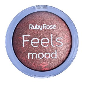 Blush Baked Marble Blush Feels Mood Cor 6 Ruby Rose