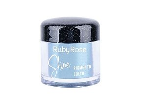 Pigmento Solto Shine Ruby Rose - Cor Teal