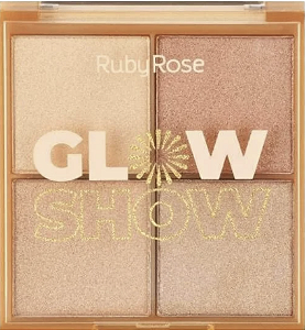 Paleta de Iluminador Glow Show Ruby Rose