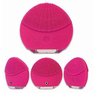 Massageador Facial Elétrico Mini Esponja para Limpeza Forclean