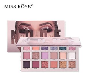 PALETA DE SOMBRAS NEW NUDE MODELO 01 MISS ROSE