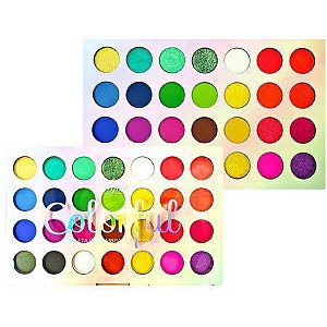 Paleta de Sombras 28 cores Colorful My Life