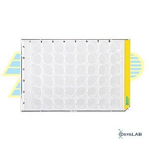 Microplaca para cultivo celular, 48 poços, fundo chato, PS, com tampa, unidade 92048-UND (TPP)