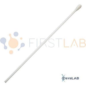 Swab para coleta de amostras, haste plástica, ponta em rayon, caixa com 100 unidades FL4-0203D (Firstlab)