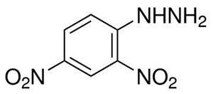 2,4-Dinitrophenylhydrazine reagent grade, 97%, Frasco com 100 gramas (Sigma)