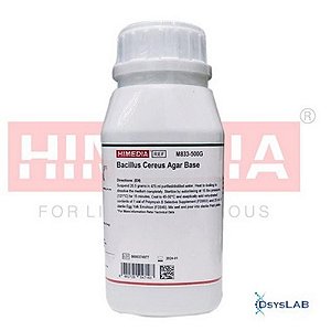 💥 Agar Vermelho Violeta Bile Glicose (Agar w/o Lactose/VRBG), Frasco com 500 gramas M581-500G (Himedia)