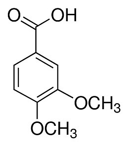 3,4-Dimethoxybenzoic acid, ≥99%, CAS 93-07-2, frasco com 100 gramas D131806-100G (Sigma)