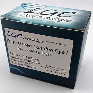 ❆❆ Blue Green loading dye I, 06 tubos contendo 100 ul (Até 1200 aplicações) 13-15009-06 (LGCBio)