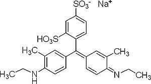 Xileno Cianol FF (CI. 42135), CAS 2650-17-1 , Frasco 25 g (Neon)