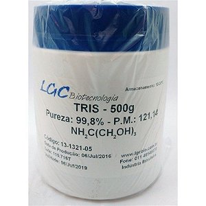 Tris base ultrapuro, frasco com 500g 13-1321-05 (LGCBio)