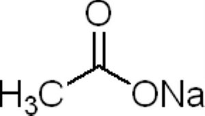 Acetato de Sódio Anidro P.A., CAS 127-09-3 , Frasco com 1000 gramas (Neon)