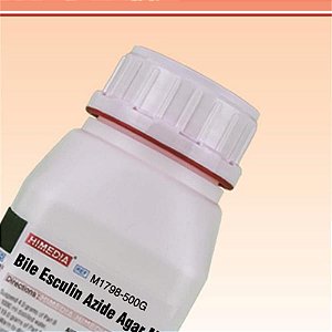 Agar Azida Bile Esculina Modifcado (Enterococossel Agar), Frasco com 500 gramas, mod.: M1798-500G (Himedia)