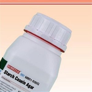 Agar Amido Caseína (Starch M-Protein Agar/AAC), Frasco com 500 gramas, mod.: M801-500G (Himedia)