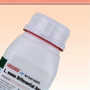 Agar Listeria monocytogenes Diferencial Base (ALOA), Frasco com 500 gramas. mod.: M1540-500G (Himedia)