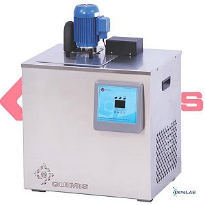 Banho ultratermostático microprocessado com circulador -20°C a 120°C, vazão de 6l/min, 220V, mod.: Q214M2 (Quimis)