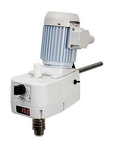 Agitador mecânico para produtos semi viscosos, capacidade de 60 litros de água, até 2000 rpm, com hélice e suporte, 220V 722S2 (Fisatom)