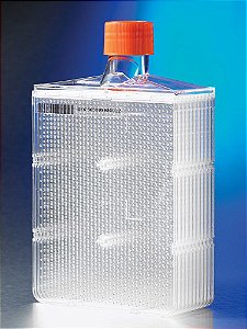 Frasco para cultivo celular Hyperflask M 1720 cm2, Sem filtro, PS, CellBIND, frasco retangular, pescoço reto, caixa com 4 unidades 10020 (Corning)