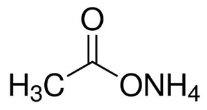 AMMONIUM ACETATE, FRASCO COM 250 GRAMAS (SIGMA)