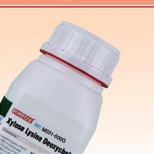 Agar XLD (Xilose, Lisina, Desoxicolato), Frasco com 500 gramas, mod.: M031-500G (Himedia)