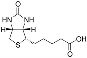 Biotin, BioReagent, ≥99%, Frasco com 500mg (Sigma)