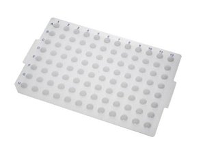 Borracha de vedação em silicone para microplacas 384 poços, pacote com 10 unidades AM-384-PCR-RD-PCT (Axygen)
