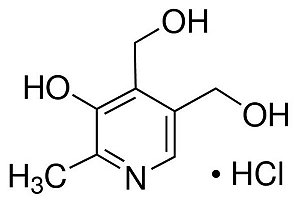 Cloridrato de Piridoxina, CAS 58-56-0 , Frasco 25 g (Neon)