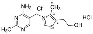 Thiamine hydrochloride, Frasco com 25 gramas (Sigma)