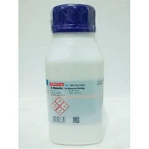 D-Manitol (D-Mannitol), Grau de Pureza para Biologia Molecular, Frasco com 500 gramas MB198-500G (Himedia)