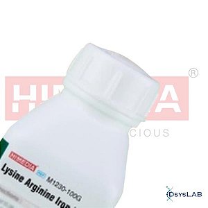 Ágar lisina arginina ferro (LAI), frasco com 500 gramas M1230-500G (Himedia)