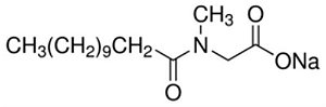 N-Lauroylsarcosine sodium salt, BioUltra, ≥99.0% (HPLC), Frasco com 25 gramas, mod.: 61743-25G (Sigma)