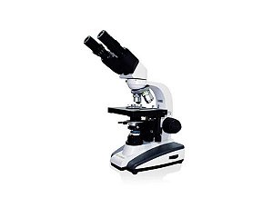 Microscópio Biológico Binocular, Iluminação LED, Bivolt (Biofocus)