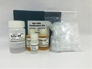 Kit de purificação de DNA em banda de gel, kit para 100 reações KITPUR (Ludwig)