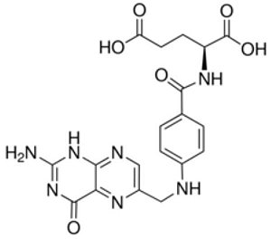 Folic acid ≥97%, Frasco com 5 gramas (Sigma)
