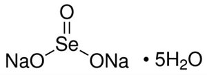 Sodium selenite pentahydrate, Frasco com 25 gramas (Sigma)