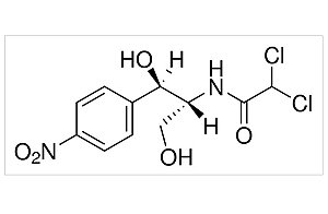 Chloramphenicol, ≥98% (HPLC), CAS 56-75-7, frasco com 5 gramas C0378-5G (Sigma)