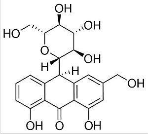 ❆ Aloin B, phyproof® Reference Substance, CAS Nº 28371-16-6, frasco com 10 mg PHL83206-10MG (Sigma)
