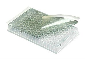 Filme selador ultraclear, para microplacas de PCR, caixa c/500 unidades, mod.: UC-500 (Axygen)