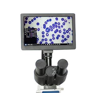 Câmera para microscópio, 2 MP, full HD, LCD de 9 polegadas, modo de captura foto e vídeo, BIO-2000L (BIOFOCUS)