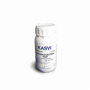 Agar Sabouraud Dextrose, frasco com 100 gramas, mod.: K25-620103 (Kasvi)
