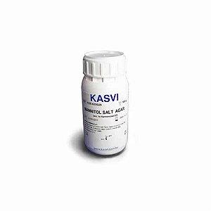 Agar Sal Manitol Base, frasco com 100 gramas, mod.: K25-620029 (Kasvi)