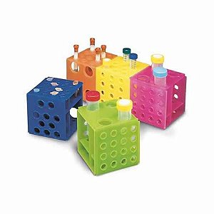 Rack tipo cubo, PP, autoclavável, cores sortidas, unidade, mod.: K30-044 (KASVI)