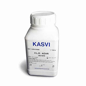 Ágar XLD, frasco com 500 gramas K25-1274 (KASVI)